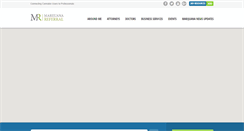 Desktop Screenshot of marijuanareferral.com